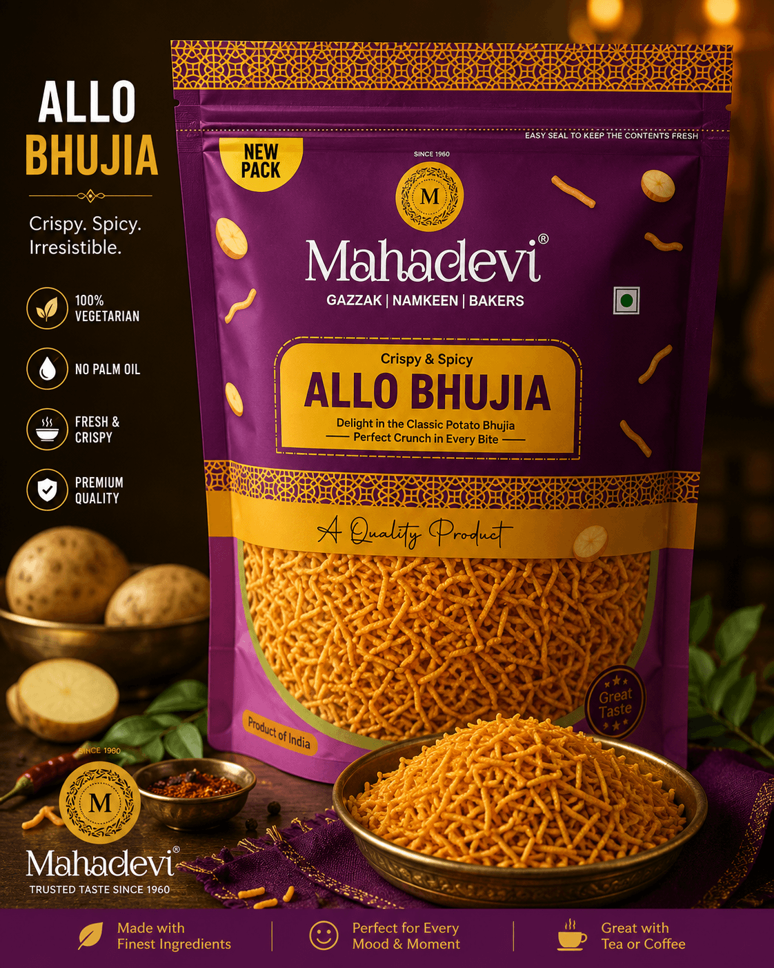Allo Bhujia